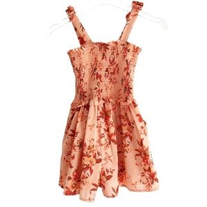 Janie & Jack Floral Smocked Romper Girls 12